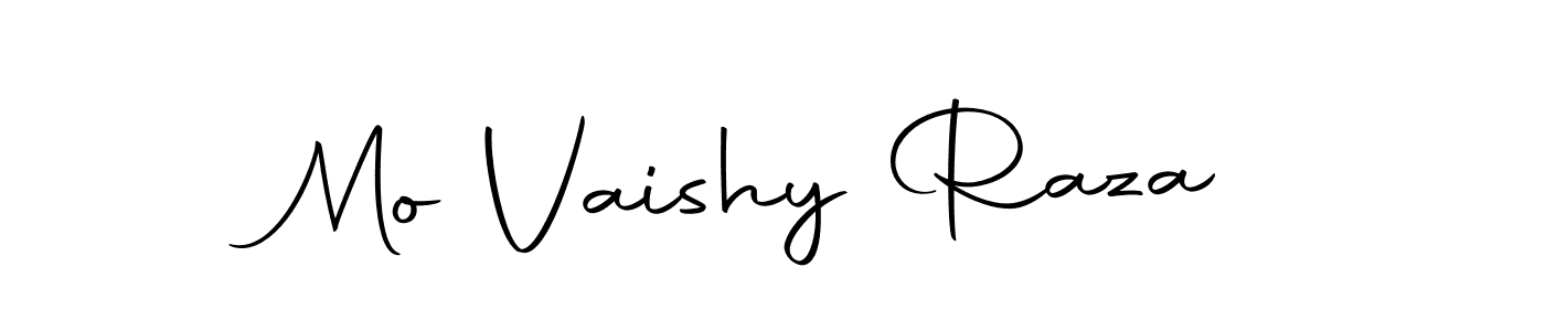 Design your own signature with our free online signature maker. With this signature software, you can create a handwritten (Autography-DOLnW) signature for name Mo Vaishy Raza. Mo Vaishy Raza signature style 10 images and pictures png