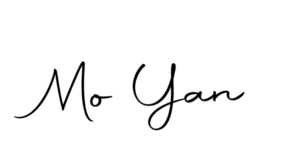 You should practise on your own different ways (Autography-DOLnW) to write your name (Mo Yan) in signature. don't let someone else do it for you. Mo Yan signature style 10 images and pictures png