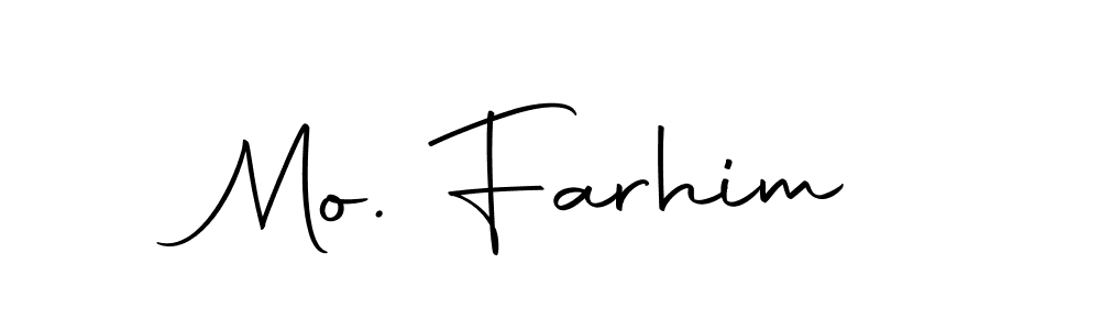 Make a short Mo. Farhim signature style. Manage your documents anywhere anytime using Autography-DOLnW. Create and add eSignatures, submit forms, share and send files easily. Mo. Farhim signature style 10 images and pictures png