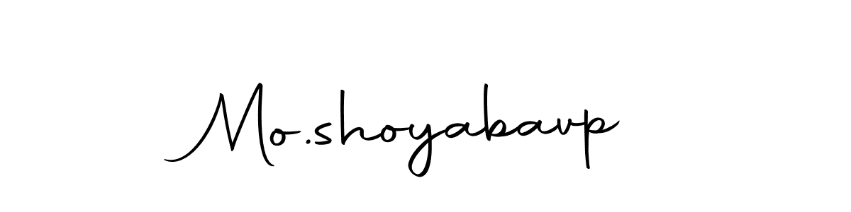 Create a beautiful signature design for name Mo.shoyabavp. With this signature (Autography-DOLnW) fonts, you can make a handwritten signature for free. Mo.shoyabavp signature style 10 images and pictures png