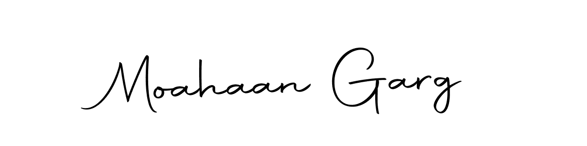Design your own signature with our free online signature maker. With this signature software, you can create a handwritten (Autography-DOLnW) signature for name Moahaan Garg. Moahaan Garg signature style 10 images and pictures png