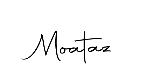 How to make Moataz signature? Autography-DOLnW is a professional autograph style. Create handwritten signature for Moataz name. Moataz signature style 10 images and pictures png