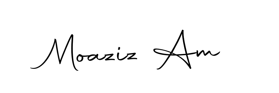 Make a short Moaziz Am signature style. Manage your documents anywhere anytime using Autography-DOLnW. Create and add eSignatures, submit forms, share and send files easily. Moaziz Am signature style 10 images and pictures png