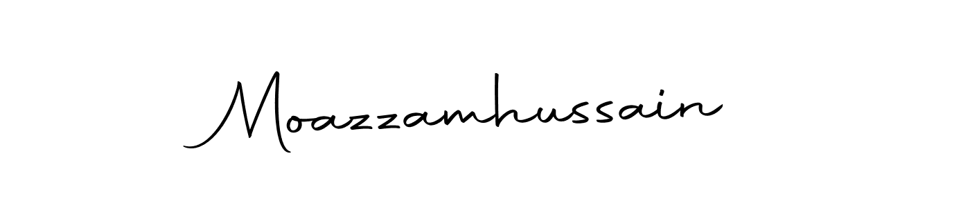 Make a beautiful signature design for name Moazzamhussain. With this signature (Autography-DOLnW) style, you can create a handwritten signature for free. Moazzamhussain signature style 10 images and pictures png