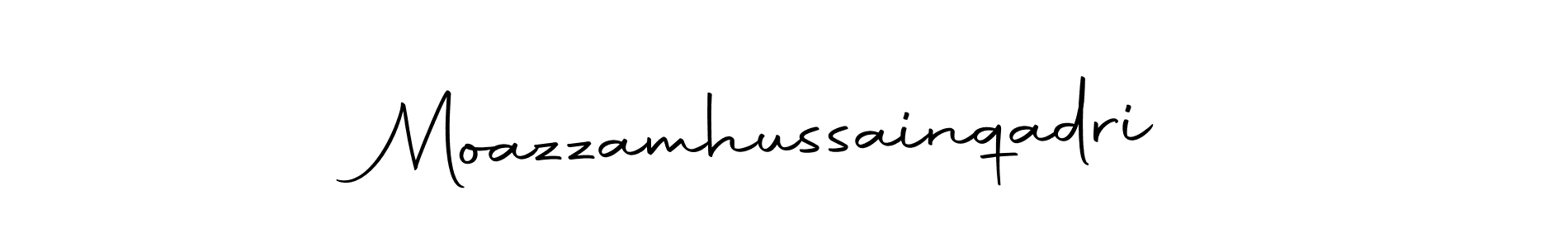 How to make Moazzamhussainqadri signature? Autography-DOLnW is a professional autograph style. Create handwritten signature for Moazzamhussainqadri name. Moazzamhussainqadri signature style 10 images and pictures png