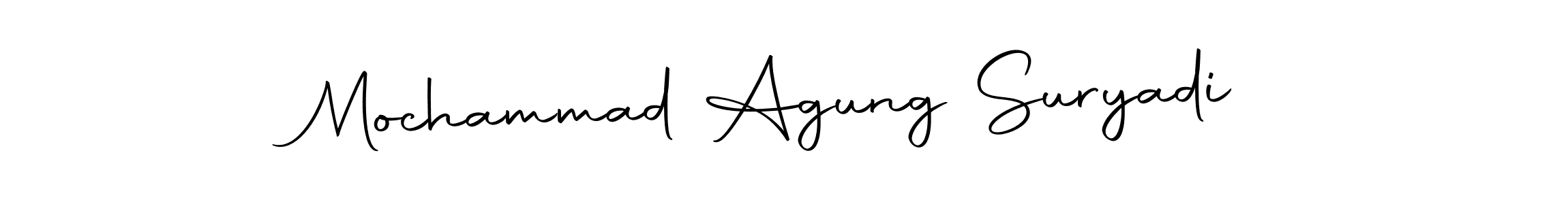 Here are the top 10 professional signature styles for the name Mochammad Agung Suryadi. These are the best autograph styles you can use for your name. Mochammad Agung Suryadi signature style 10 images and pictures png