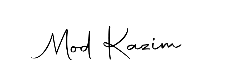 Make a beautiful signature design for name Mod Kazim. Use this online signature maker to create a handwritten signature for free. Mod Kazim signature style 10 images and pictures png