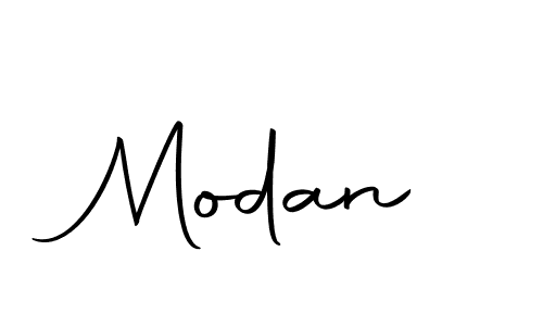 Create a beautiful signature design for name Modan. With this signature (Autography-DOLnW) fonts, you can make a handwritten signature for free. Modan signature style 10 images and pictures png