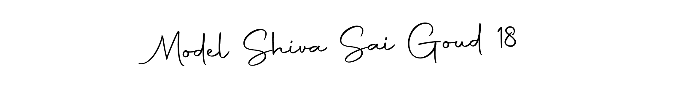 Similarly Autography-DOLnW is the best handwritten signature design. Signature creator online .You can use it as an online autograph creator for name Model Shiva Sai Goud 18. Model Shiva Sai Goud 18 signature style 10 images and pictures png