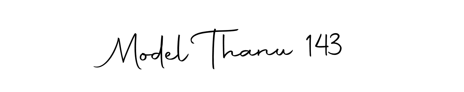 Create a beautiful signature design for name Model Thanu 143. With this signature (Autography-DOLnW) fonts, you can make a handwritten signature for free. Model Thanu 143 signature style 10 images and pictures png
