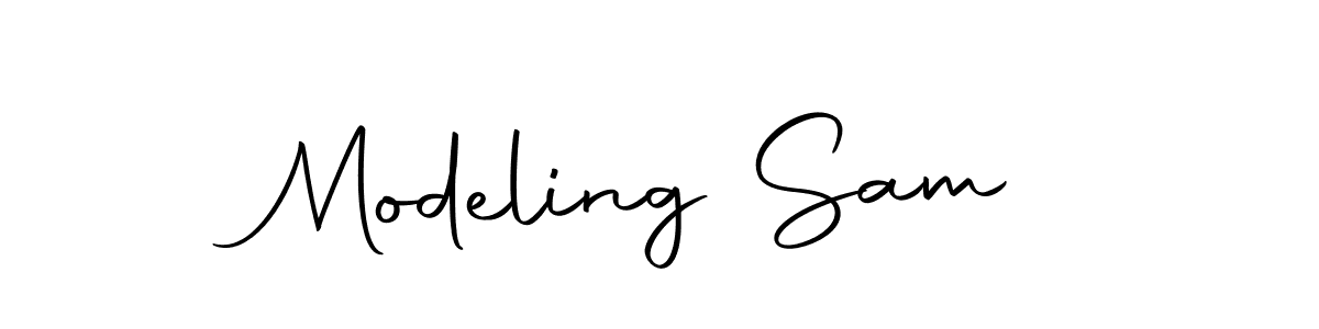 Make a beautiful signature design for name Modeling Sam. Use this online signature maker to create a handwritten signature for free. Modeling Sam signature style 10 images and pictures png