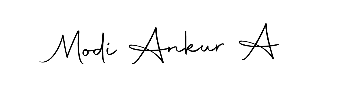 You can use this online signature creator to create a handwritten signature for the name Modi Ankur A. This is the best online autograph maker. Modi Ankur A signature style 10 images and pictures png