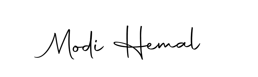 You can use this online signature creator to create a handwritten signature for the name Modi Hemal. This is the best online autograph maker. Modi Hemal signature style 10 images and pictures png