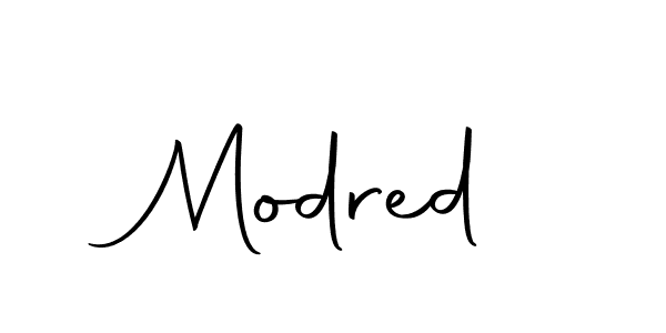 Make a beautiful signature design for name Modred. With this signature (Autography-DOLnW) style, you can create a handwritten signature for free. Modred signature style 10 images and pictures png