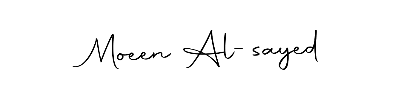 Make a beautiful signature design for name Moeen Al-sayed. With this signature (Autography-DOLnW) style, you can create a handwritten signature for free. Moeen Al-sayed signature style 10 images and pictures png