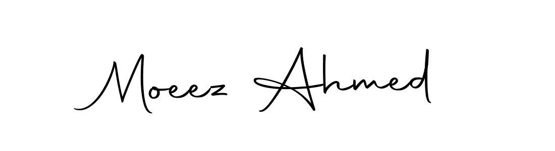 Make a beautiful signature design for name Moeez Ahmed. Use this online signature maker to create a handwritten signature for free. Moeez Ahmed signature style 10 images and pictures png