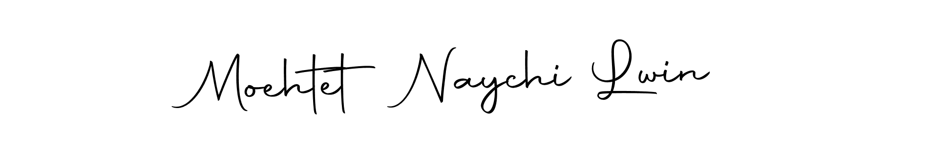 Make a beautiful signature design for name Moehtet Naychi Lwin. With this signature (Autography-DOLnW) style, you can create a handwritten signature for free. Moehtet Naychi Lwin signature style 10 images and pictures png