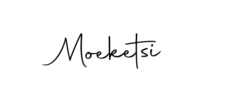 Make a beautiful signature design for name Moeketsi. With this signature (Autography-DOLnW) style, you can create a handwritten signature for free. Moeketsi signature style 10 images and pictures png