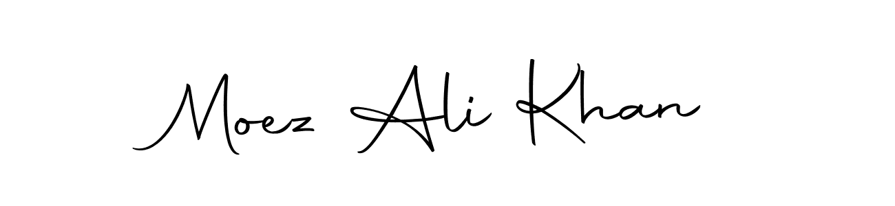 Make a beautiful signature design for name Moez Ali Khan. Use this online signature maker to create a handwritten signature for free. Moez Ali Khan signature style 10 images and pictures png