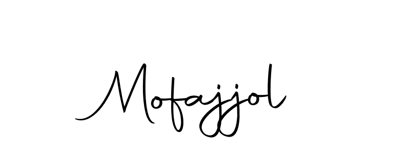 Design your own signature with our free online signature maker. With this signature software, you can create a handwritten (Autography-DOLnW) signature for name Mofajjol. Mofajjol signature style 10 images and pictures png