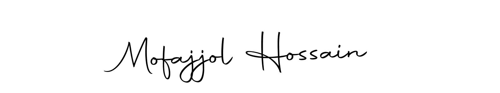 Make a beautiful signature design for name Mofajjol Hossain. With this signature (Autography-DOLnW) style, you can create a handwritten signature for free. Mofajjol Hossain signature style 10 images and pictures png