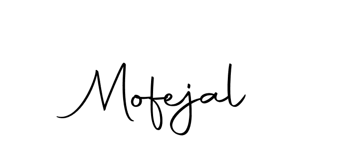 You should practise on your own different ways (Autography-DOLnW) to write your name (Mofejal) in signature. don't let someone else do it for you. Mofejal signature style 10 images and pictures png