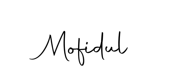 Make a beautiful signature design for name Mofidul. With this signature (Autography-DOLnW) style, you can create a handwritten signature for free. Mofidul signature style 10 images and pictures png