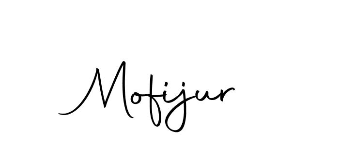 Design your own signature with our free online signature maker. With this signature software, you can create a handwritten (Autography-DOLnW) signature for name Mofijur. Mofijur signature style 10 images and pictures png