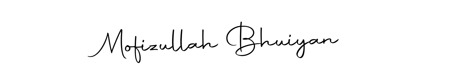 Design your own signature with our free online signature maker. With this signature software, you can create a handwritten (Autography-DOLnW) signature for name Mofizullah Bhuiyan. Mofizullah Bhuiyan signature style 10 images and pictures png