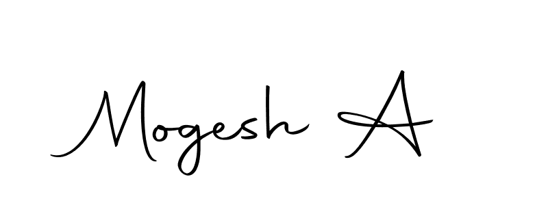 How to make Mogesh A signature? Autography-DOLnW is a professional autograph style. Create handwritten signature for Mogesh A name. Mogesh A signature style 10 images and pictures png