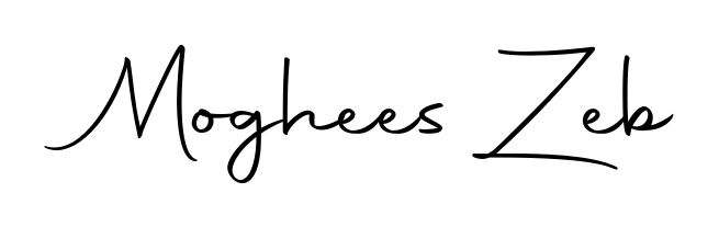 The Autography-DOLnW handwriting style adds charm and authenticity to name Moghees Zeb. A wonderful choice for personal thank-you notes. Moghees Zeb signature style 10 images and pictures png
