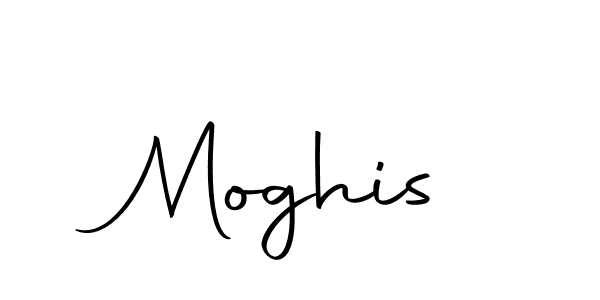 Use a signature maker to create a handwritten signature online. With this signature software, you can design (Autography-DOLnW) your own signature for name Moghis. Moghis signature style 10 images and pictures png