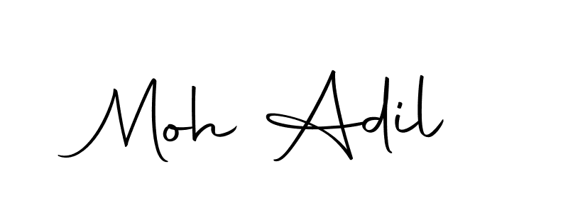 It looks lik you need a new signature style for name Moh Adil. Design unique handwritten (Autography-DOLnW) signature with our free signature maker in just a few clicks. Moh Adil signature style 10 images and pictures png