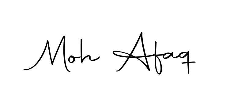 Make a beautiful signature design for name Moh Afaq. With this signature (Autography-DOLnW) style, you can create a handwritten signature for free. Moh Afaq signature style 10 images and pictures png