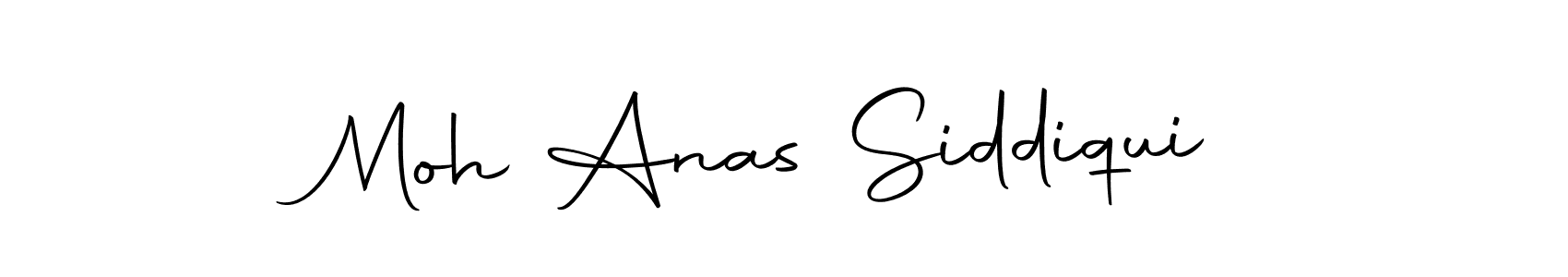 Create a beautiful signature design for name Moh Anas Siddiqui. With this signature (Autography-DOLnW) fonts, you can make a handwritten signature for free. Moh Anas Siddiqui signature style 10 images and pictures png