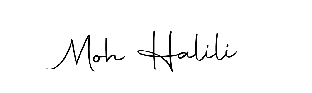 Autography-DOLnW is a professional signature style that is perfect for those who want to add a touch of class to their signature. It is also a great choice for those who want to make their signature more unique. Get Moh Halili name to fancy signature for free. Moh Halili signature style 10 images and pictures png