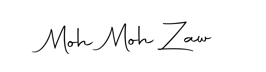 Make a beautiful signature design for name Moh Moh Zaw. Use this online signature maker to create a handwritten signature for free. Moh Moh Zaw signature style 10 images and pictures png
