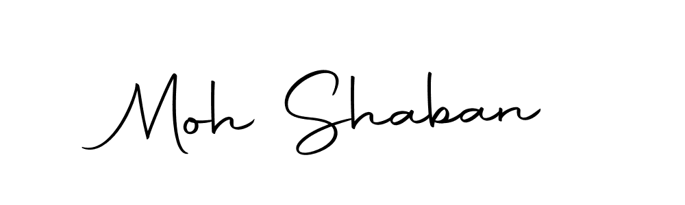 The best way (Autography-DOLnW) to make a short signature is to pick only two or three words in your name. The name Moh Shaban include a total of six letters. For converting this name. Moh Shaban signature style 10 images and pictures png