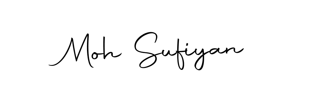 It looks lik you need a new signature style for name Moh Sufiyan. Design unique handwritten (Autography-DOLnW) signature with our free signature maker in just a few clicks. Moh Sufiyan signature style 10 images and pictures png
