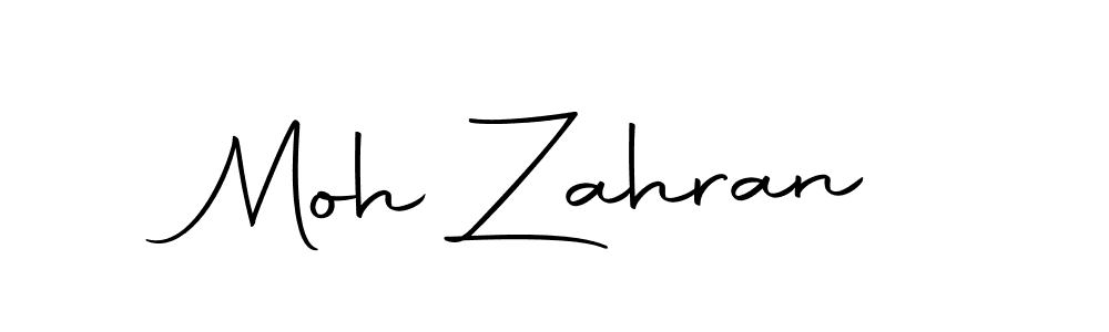 Use a signature maker to create a handwritten signature online. With this signature software, you can design (Autography-DOLnW) your own signature for name Moh Zahran. Moh Zahran signature style 10 images and pictures png