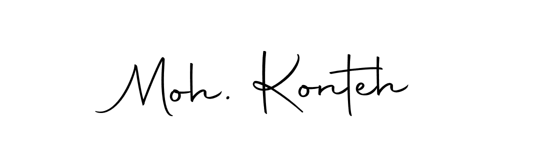 Also we have Moh. Konteh name is the best signature style. Create professional handwritten signature collection using Autography-DOLnW autograph style. Moh. Konteh signature style 10 images and pictures png