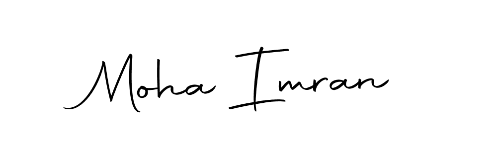 How to make Moha Imran signature? Autography-DOLnW is a professional autograph style. Create handwritten signature for Moha Imran name. Moha Imran signature style 10 images and pictures png