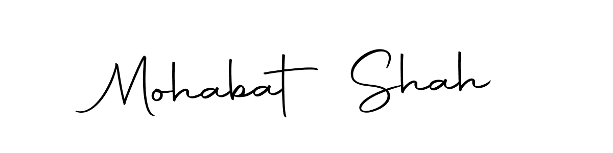 Autography-DOLnW is a professional signature style that is perfect for those who want to add a touch of class to their signature. It is also a great choice for those who want to make their signature more unique. Get Mohabat Shah name to fancy signature for free. Mohabat Shah signature style 10 images and pictures png