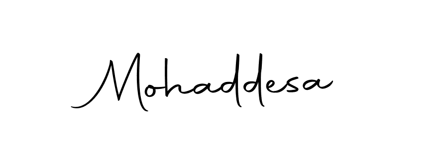 Make a beautiful signature design for name Mohaddesa. With this signature (Autography-DOLnW) style, you can create a handwritten signature for free. Mohaddesa signature style 10 images and pictures png
