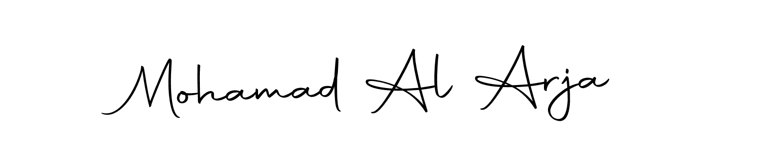 Design your own signature with our free online signature maker. With this signature software, you can create a handwritten (Autography-DOLnW) signature for name Mohamad Al Arja. Mohamad Al Arja signature style 10 images and pictures png