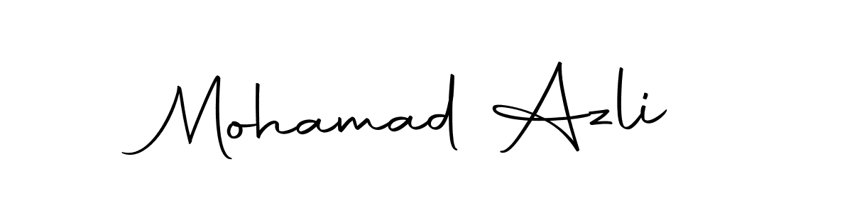 Similarly Autography-DOLnW is the best handwritten signature design. Signature creator online .You can use it as an online autograph creator for name Mohamad Azli. Mohamad Azli signature style 10 images and pictures png