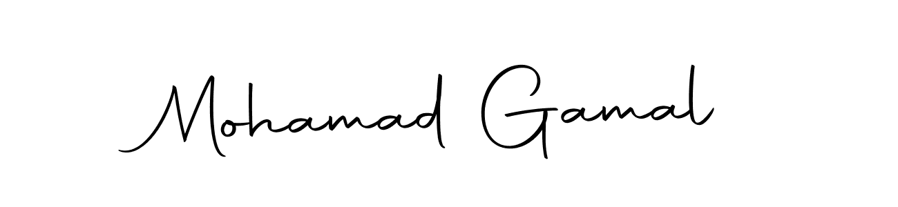 Autography-DOLnW is a professional signature style that is perfect for those who want to add a touch of class to their signature. It is also a great choice for those who want to make their signature more unique. Get Mohamad Gamal name to fancy signature for free. Mohamad Gamal signature style 10 images and pictures png