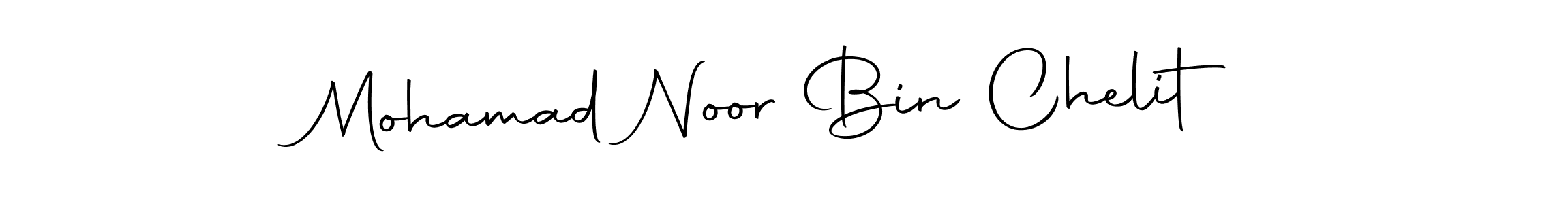 Design your own signature with our free online signature maker. With this signature software, you can create a handwritten (Autography-DOLnW) signature for name Mohamad Noor Bin Chelit. Mohamad Noor Bin Chelit signature style 10 images and pictures png