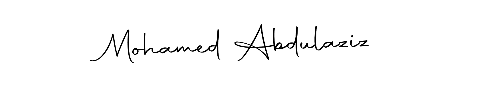 Also we have Mohamed Abdulaziz name is the best signature style. Create professional handwritten signature collection using Autography-DOLnW autograph style. Mohamed Abdulaziz signature style 10 images and pictures png