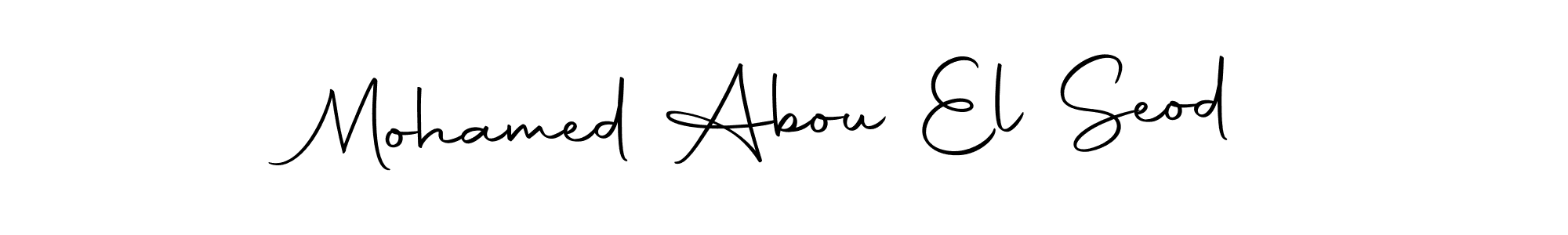 Make a beautiful signature design for name Mohamed Abou El Seod. With this signature (Autography-DOLnW) style, you can create a handwritten signature for free. Mohamed Abou El Seod signature style 10 images and pictures png